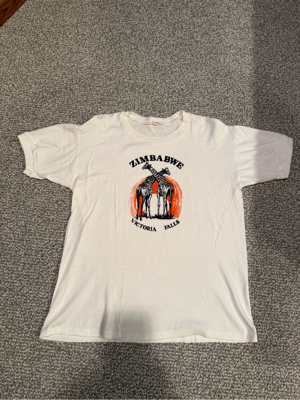 Vintage Zimbabwe Victoria Falls Africa Shirt